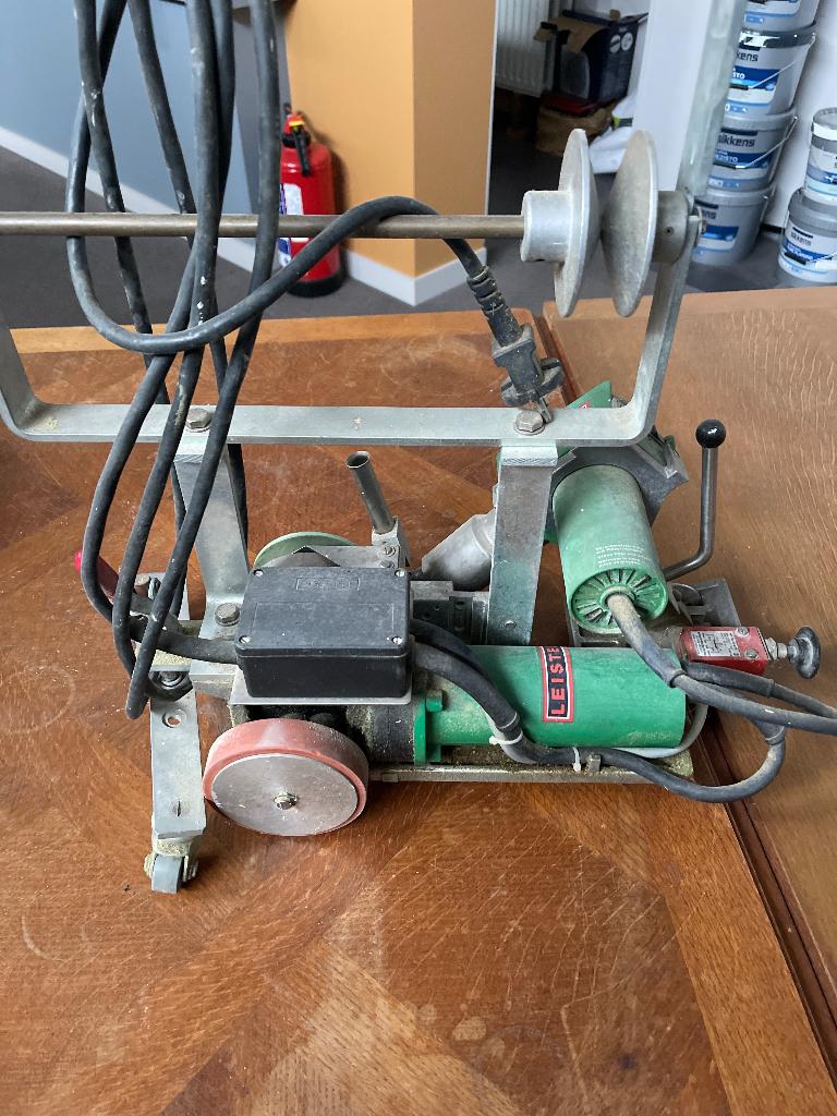 Linoleum lasser, Ophalen, Gebruikt