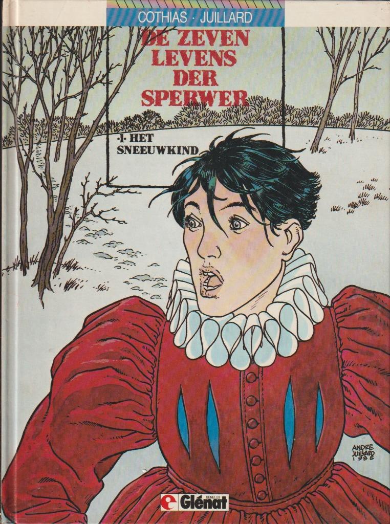 Strip - De zeven levens van de sperwer nr. 1-Het sneeuwkind., Envoi