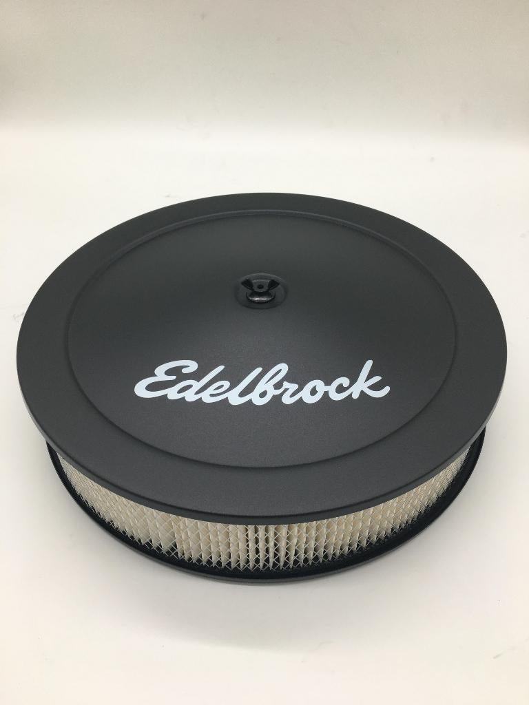 A vendre Boîtier de filtre à air Edelbrock (noir) Chevrolet, Enlèvement ou Envoi, Neuf, Chevrolet