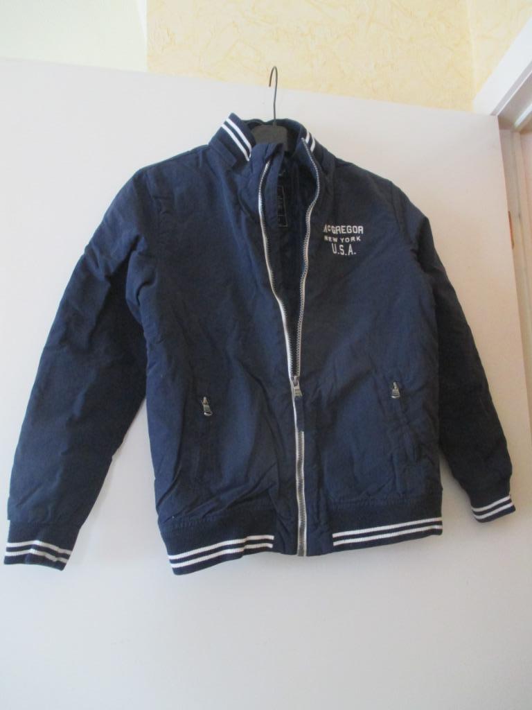 veste bleu marine Mc Gregor 152 12 ans, Enlèvement ou Envoi, Utilisé, Manteau
