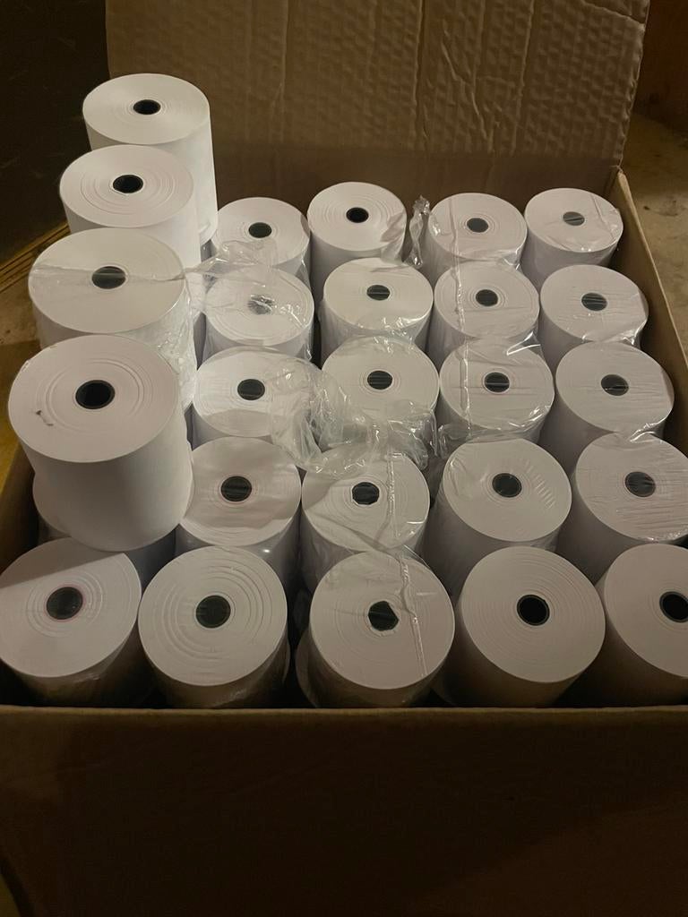 Niet-thermische kassarollen – normaal papier 60 stuks, Ophalen, Nieuw