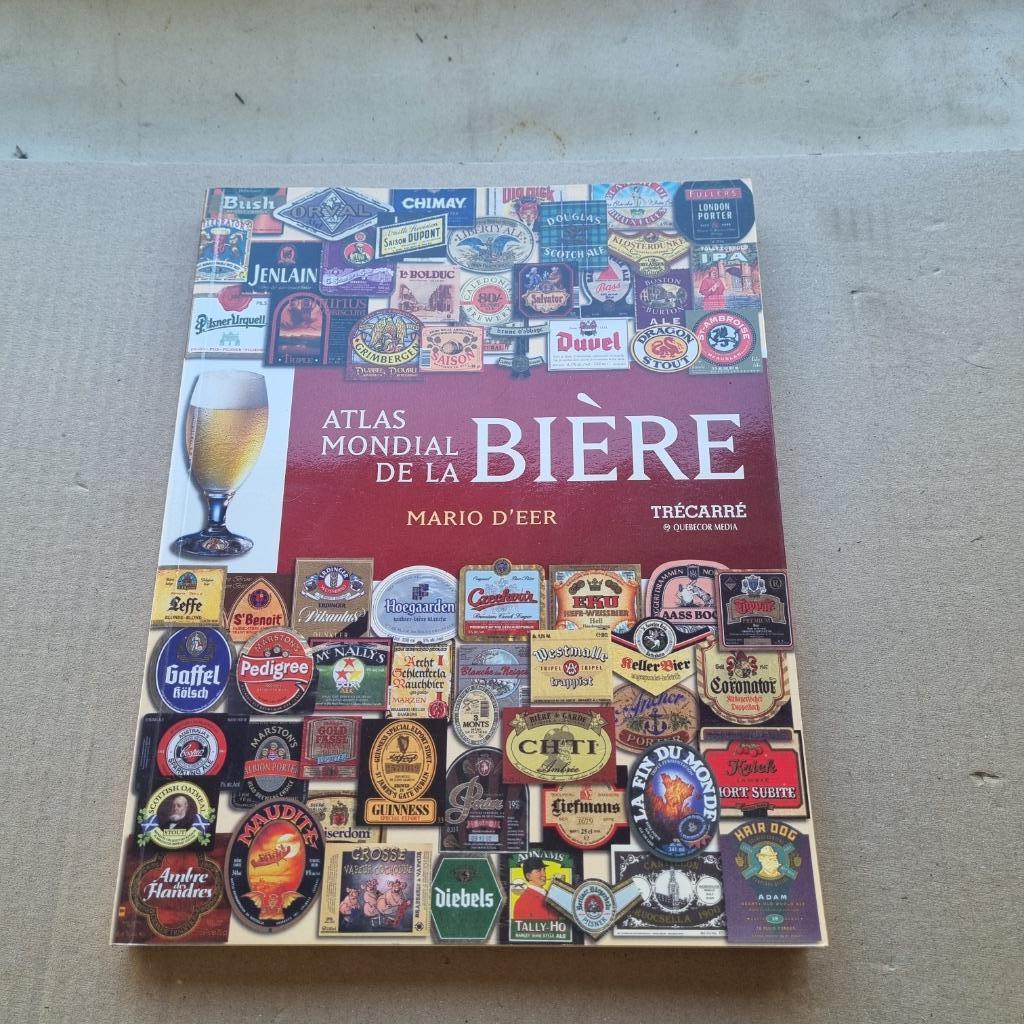 Livre atlas mondial de la Bière, Collections, Enlèvement ou Envoi, Utilisé, Autres types, Autres marques