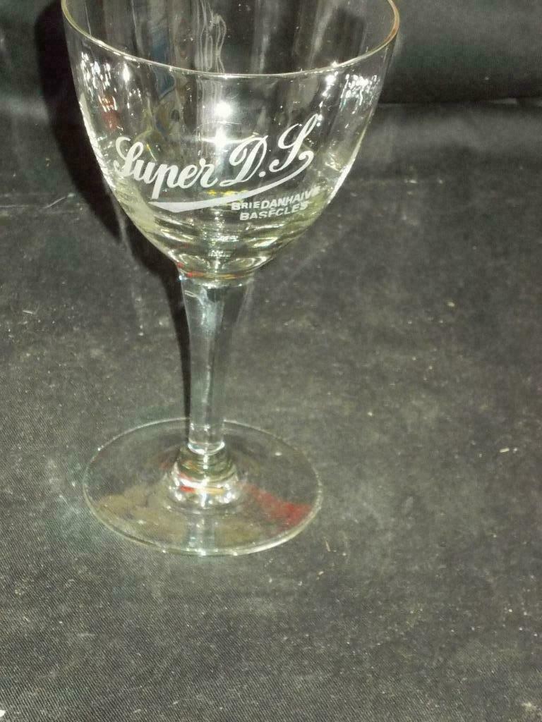 Bierglas.Super.Acide.Bras.Danhaive.Basecles.Closed 1976, Collections, Enlèvement ou Envoi, Utilisé, Verre ou Verres, Autres marques