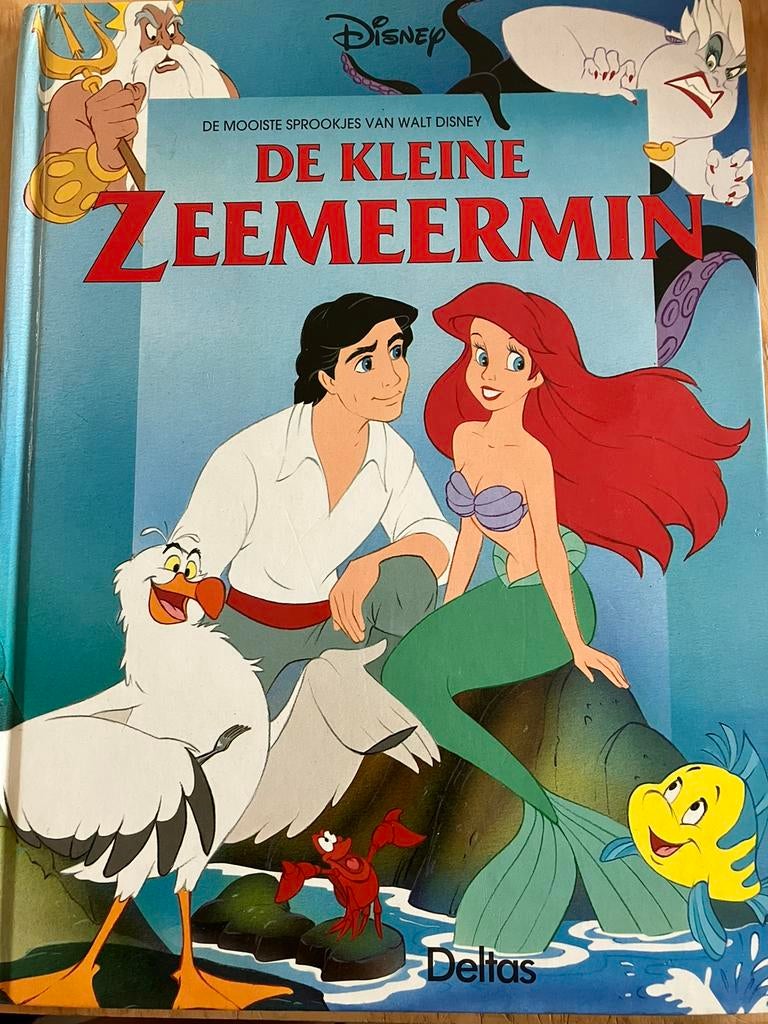 De kleine zeemeermin Disney Deltas, Ophalen of Verzenden
