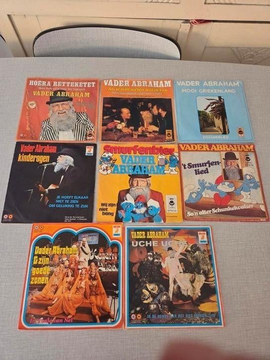 8 x singel Vader Abraham, pakketprijs mogelijk, Cd's en Dvd's, Ophalen of Verzenden, Zo goed als nieuw, Nederlandstalig, Single
