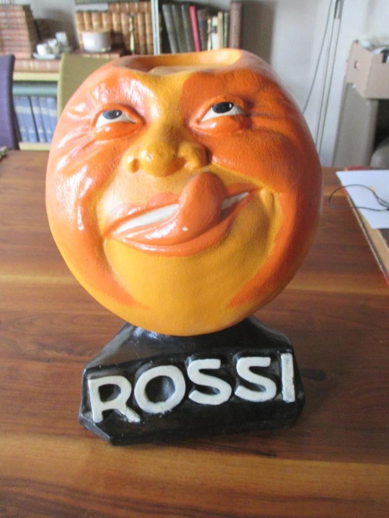 VINTAGE reclamebeeld ROSSI ( Martini ), Ophalen, Zo goed als nieuw, Reclamebord