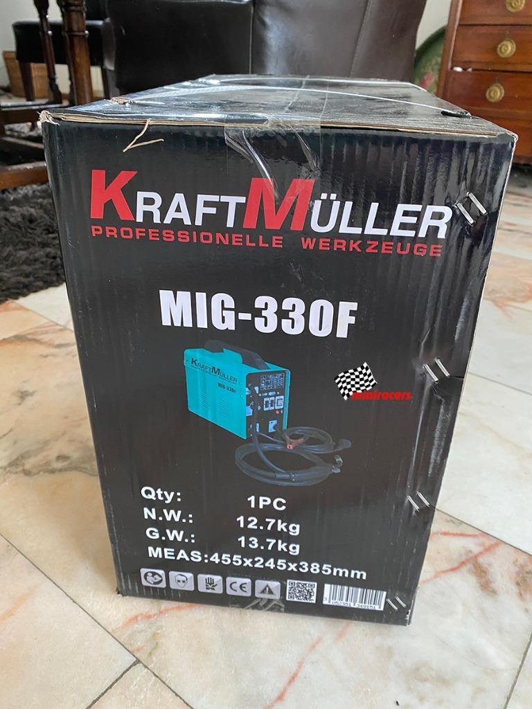 Lasapparaat Halfautomaat MIG330 PRO Kraftmuller, Ophalen of Verzenden, Nieuw