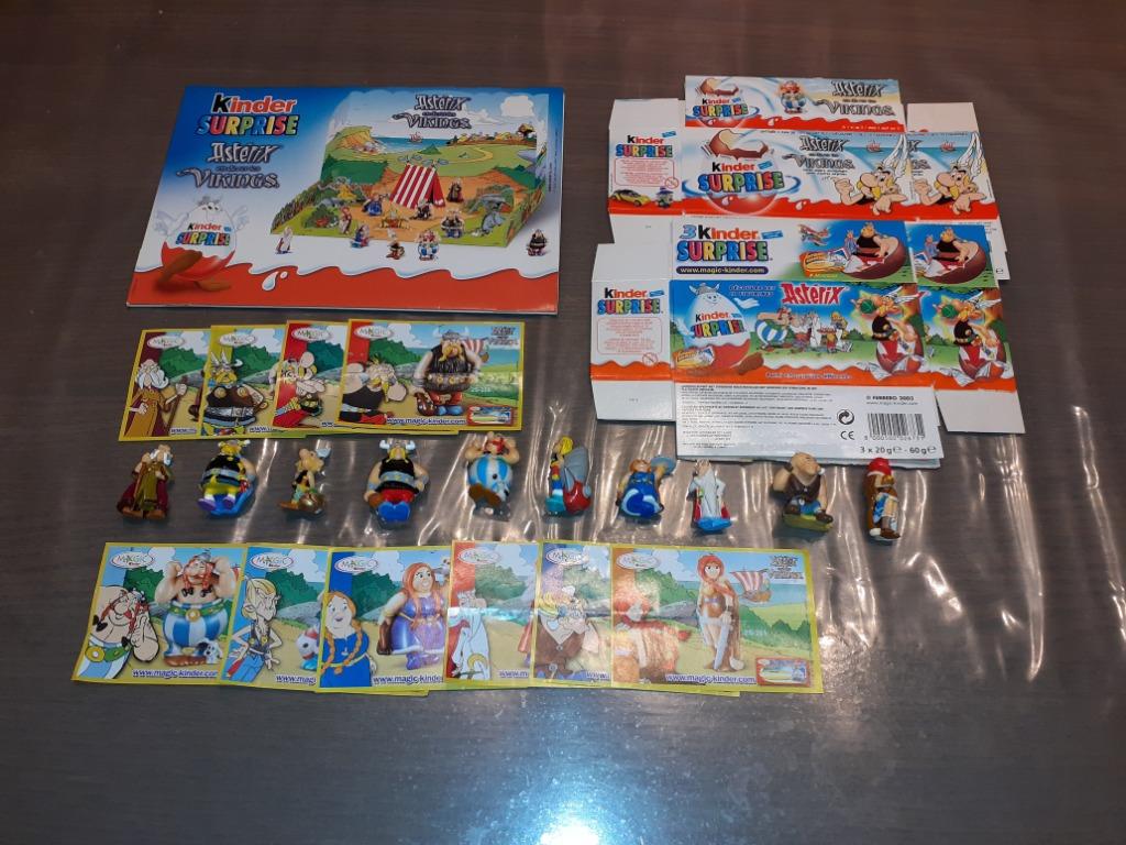 Astérix Uderzo Kinder surprise, Collections, Enlèvement ou Envoi, Astérix et Obélix, Utilisé, Statue ou Figurine