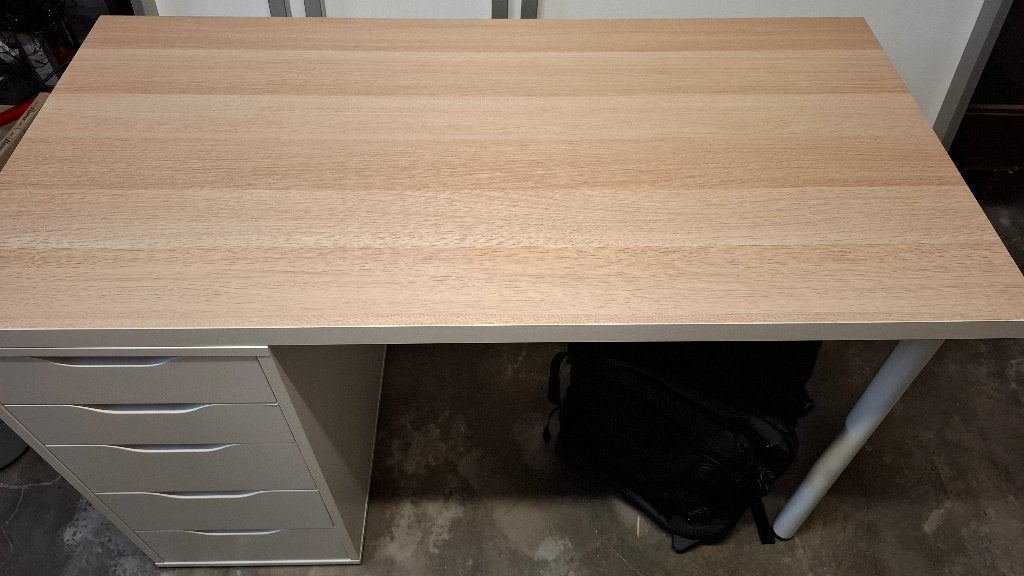 Bureau, Huis en Inrichting, Bureaus, Ophalen, Gebruikt, Demontabel, Schoolbureau