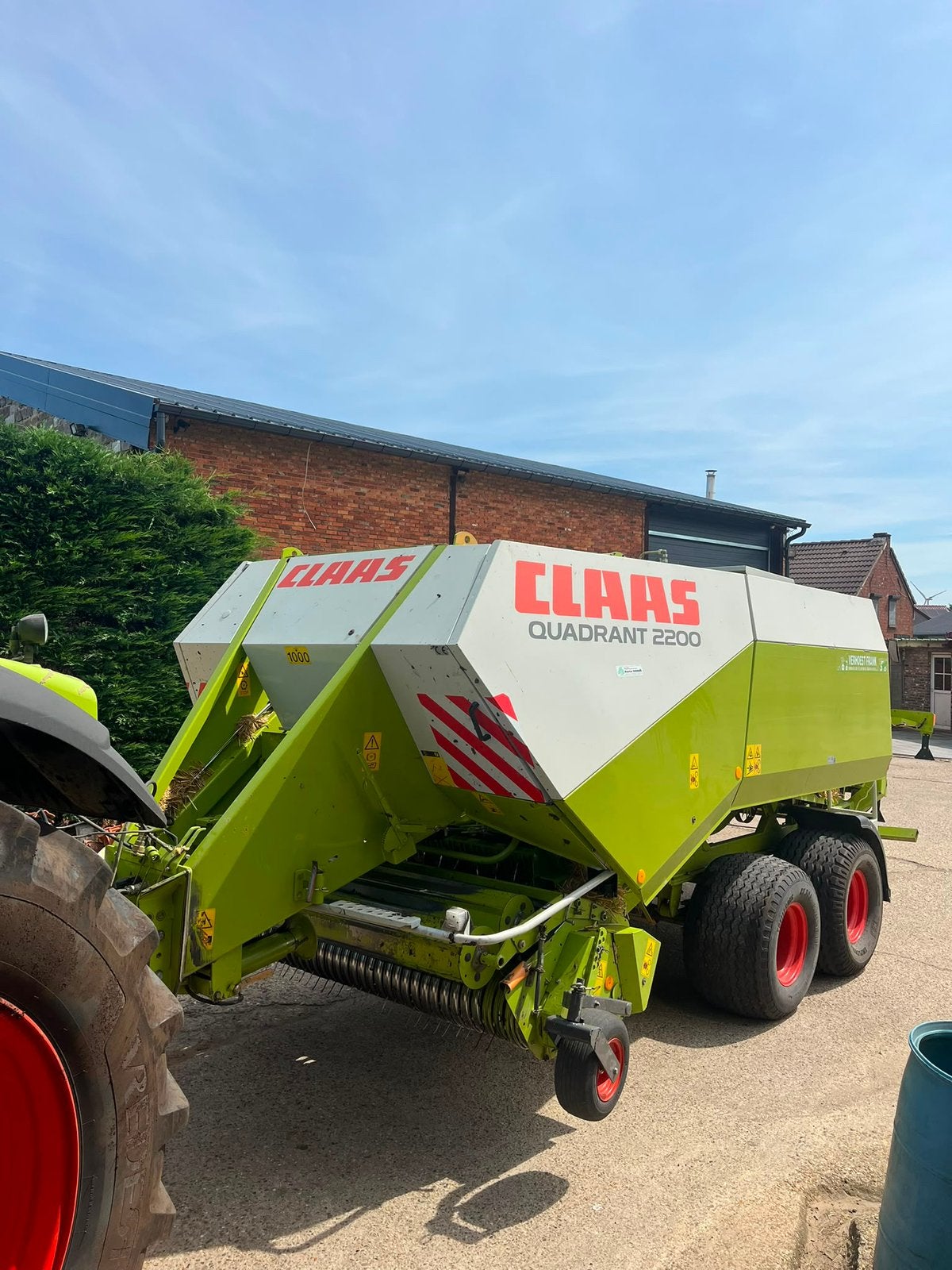 Claas Quadrant 2200, Enlèvement, Agricole
