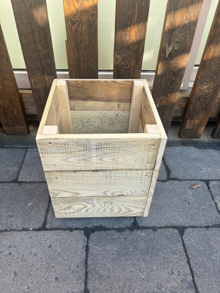 plantenbakken 30x30x30 geimpregneerd hout, Jardin & Terrasse, Bacs à fleurs & Jardinières, Neuf, Bois, Intérieur, Balcon, Jardin