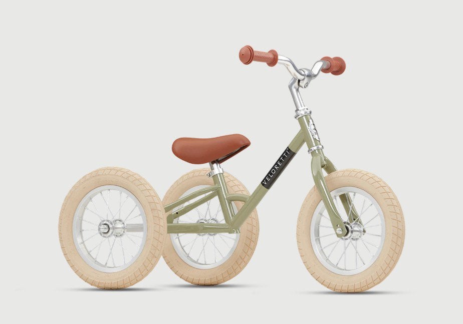 Veloretti desert moss tricycle NIEUW (nog in de doos), Ophalen, Nieuw, Loopfiets