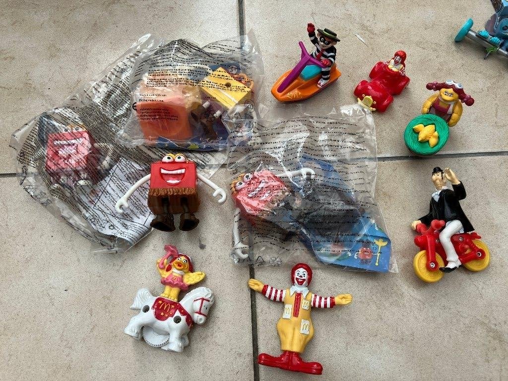 Set oudere Mac Donalds speeltjes, Kinderen en Baby's, Speelgoed | Actiefiguren, Ophalen of Verzenden