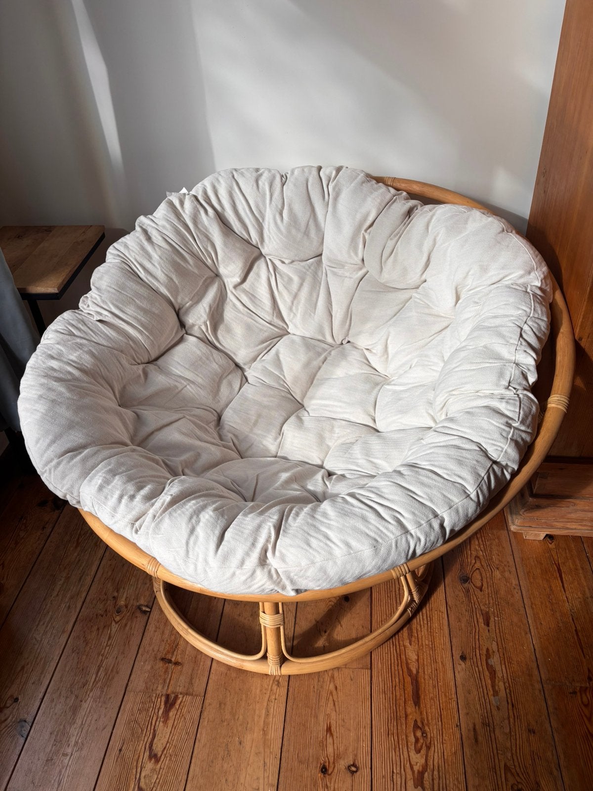 Fauteuil en rotin Papasan am.pm - excellent état, Maison & Meubles, Enlèvement, Comme neuf