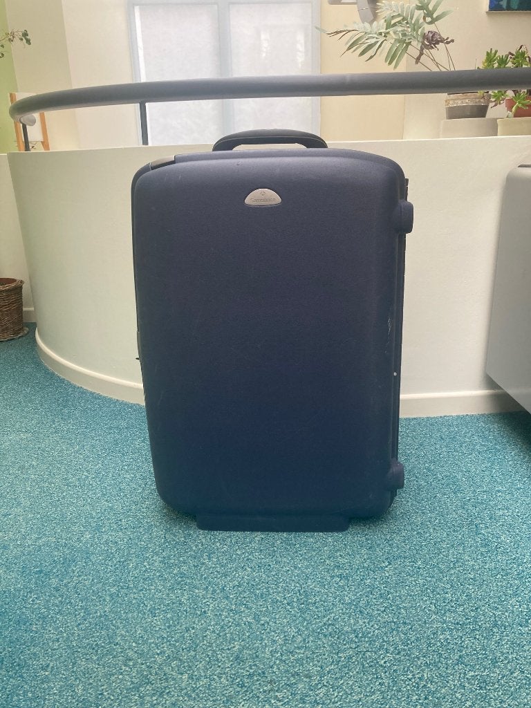 Samsonite - Valise rigide, Plastique dur, Enlèvement, Utilisé, 60 à 70 cm