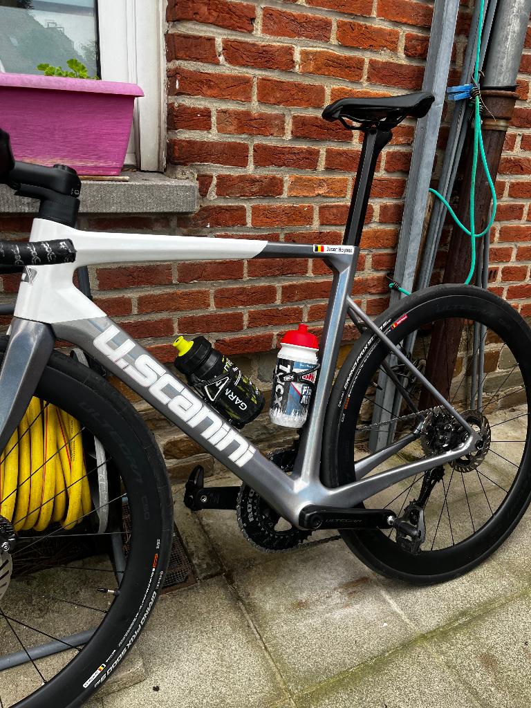 Vélo Carbon uscanini, Autres marques, Comme neuf, Enlèvement, 53 à 57 cm