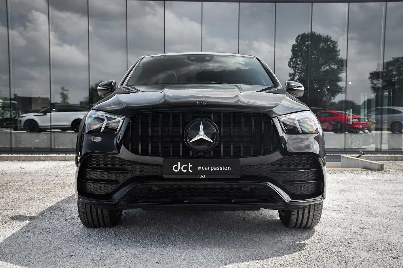 Mercedes-Benz GLE 350 de 4-Matic coupe AMG Pano Airsusp Burm, Auto's, Automaat, Euro 6, 4 cilinders, Zwart