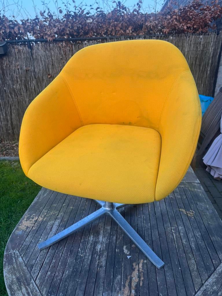 Walter knoll kuipzetel, Huis en Inrichting, Fauteuils, Ophalen, Gebruikt, Stof