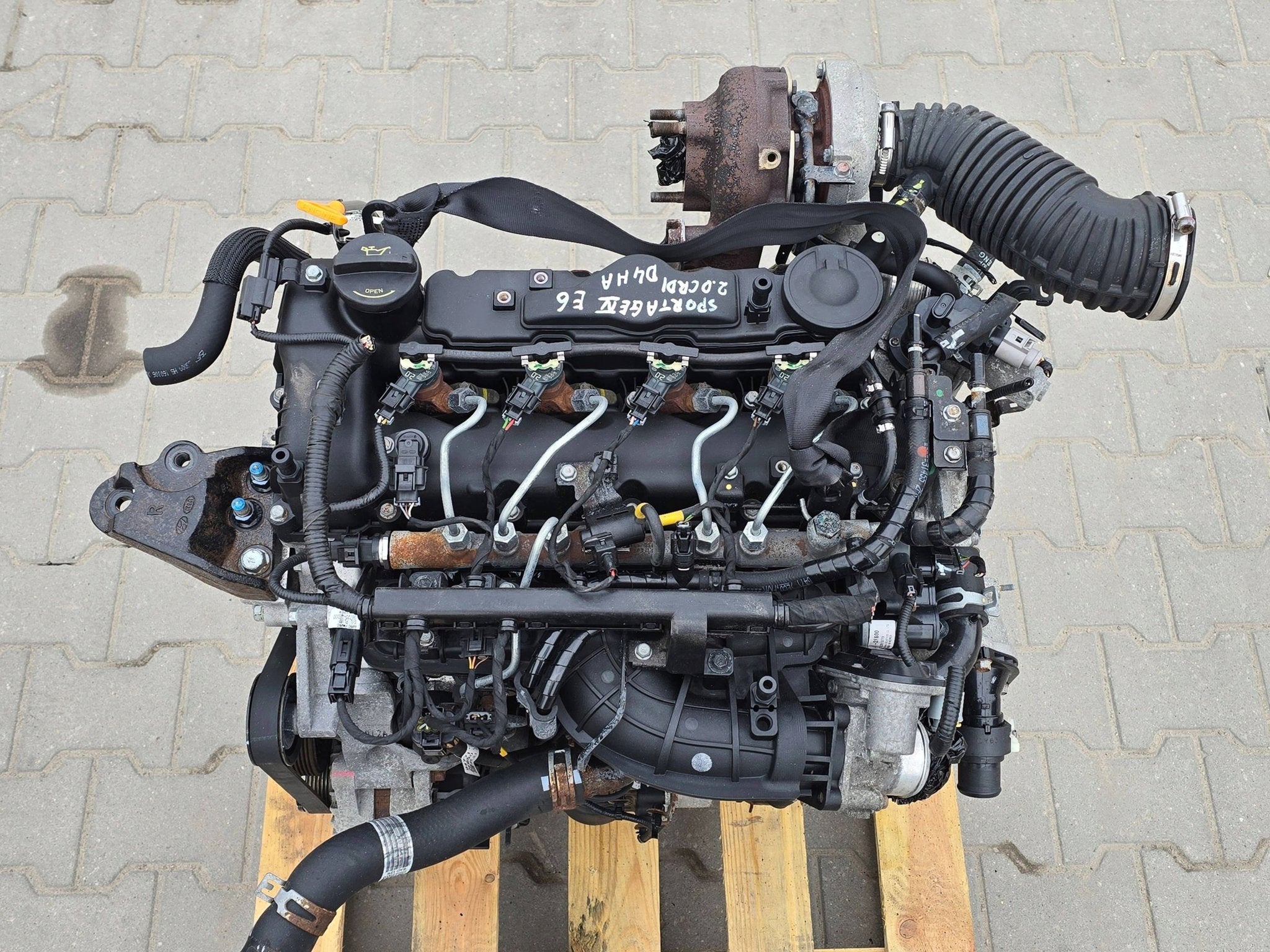 Moteur D4HA Nu KIA SANTA FE HYUNDAI ix35 SPORTAGE TUCSON, Verzenden, Gebruikt, Overige automerken