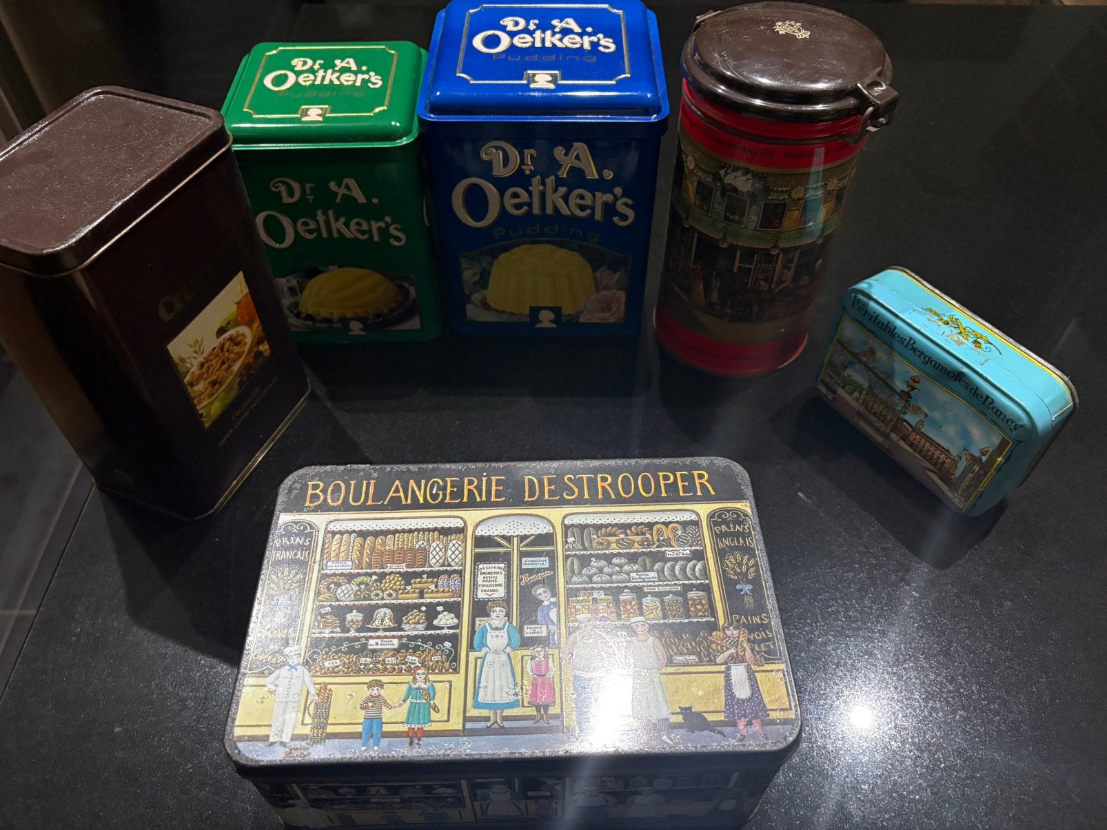Boîtes métallique divers vintage, Ophalen of Verzenden, Zo goed als nieuw, Overige soorten