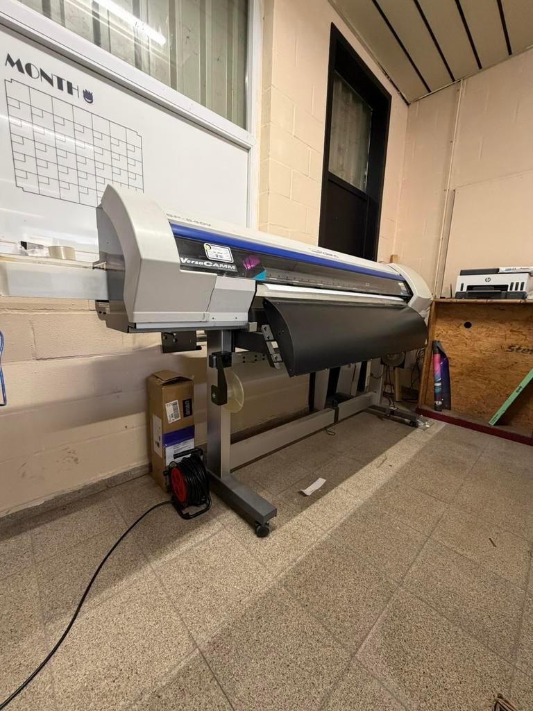 Roland SP-540V Print & Cut + Kala Bunny 1400 Laminator, Computers en Software, Printers, Zo goed als nieuw, Ophalen