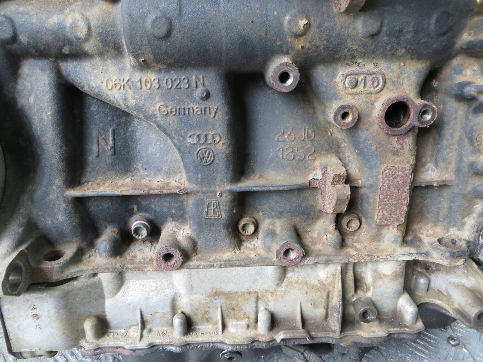 Moteur CULC Nu VW BEETLE SCIROCCO AUDI Q3 GOLF, Verzenden, Gebruikt, Overige automerken