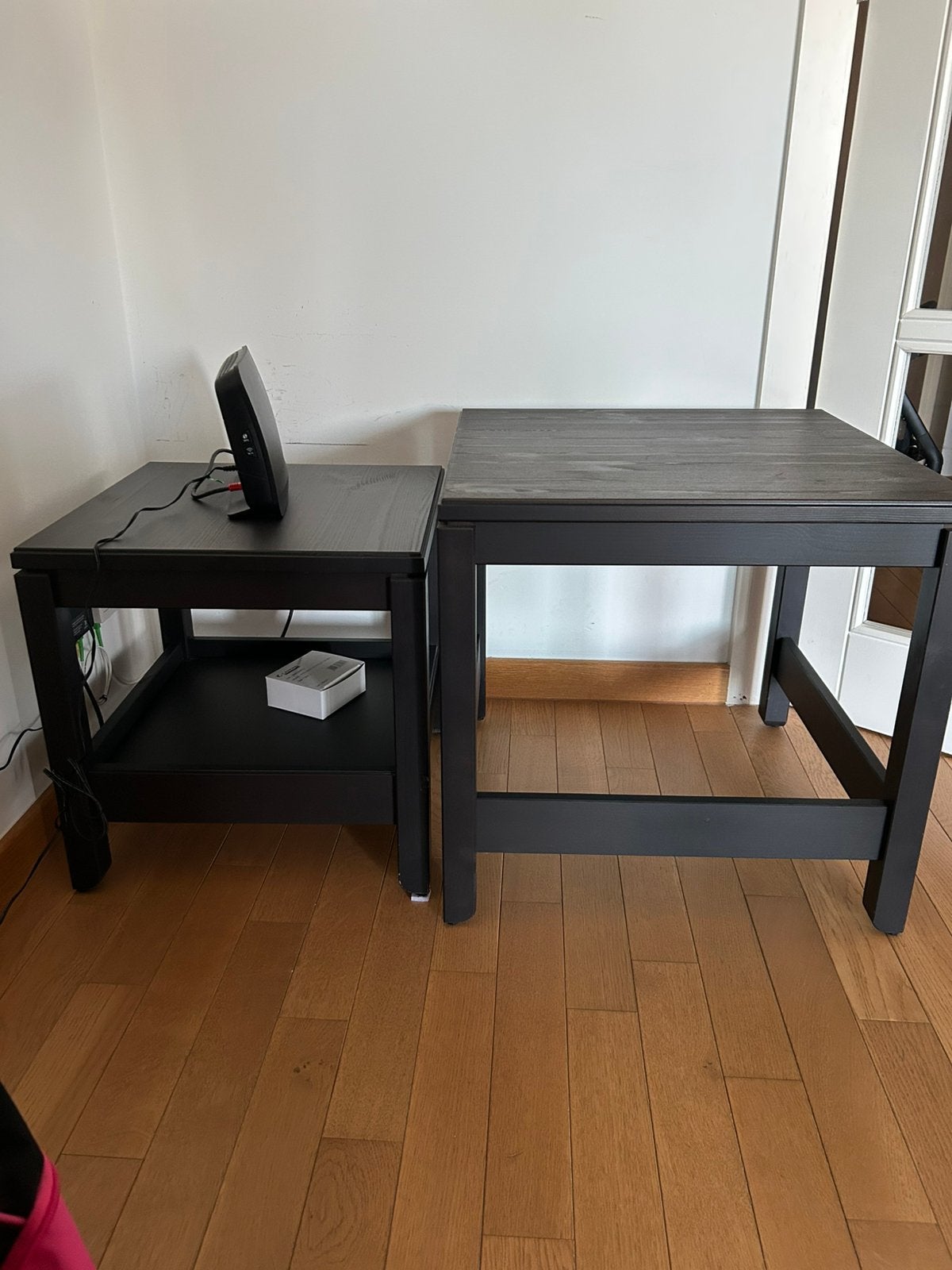 tables gigognes ikea, Ophalen, 50 tot 100 cm, Zo goed als nieuw, Rechthoekig
