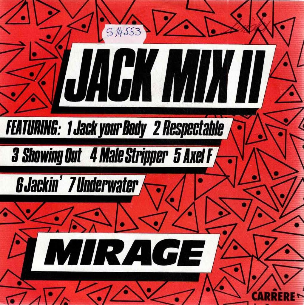 Vinyl, 7"   /  Mirage  – Jack Mix II, Cd's en Dvd's, Vinyl | Overige Vinyl, Ophalen of Verzenden, 1980 - 1989, Overige formaten