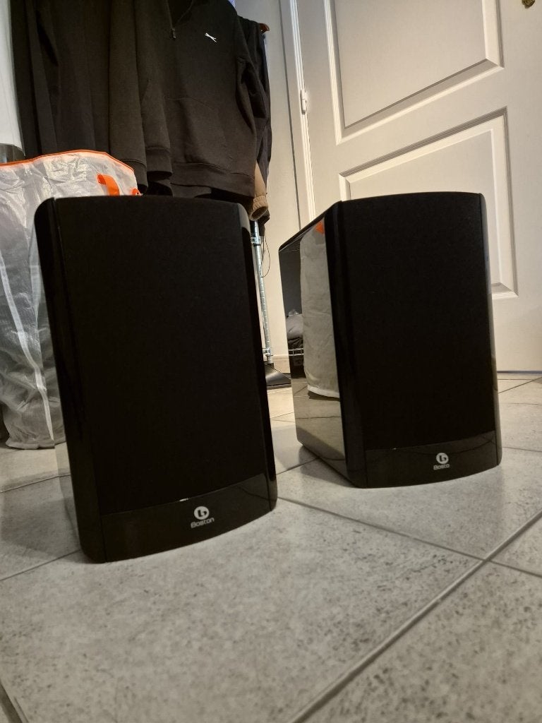 2x Boston Acoustics A25 speakers, Enlèvement, Utilisé
