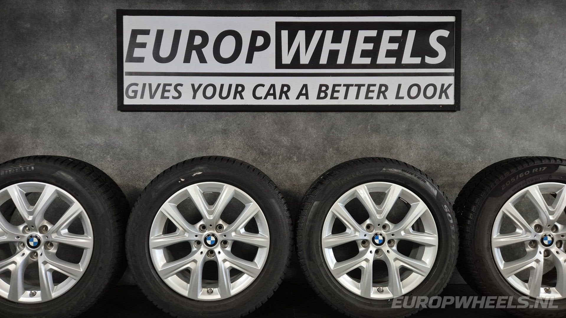17 inch BMW X1 F48 X2 F39 velgen Pirelli winter 574, Gebruikt, -, -, Banden en Velgen