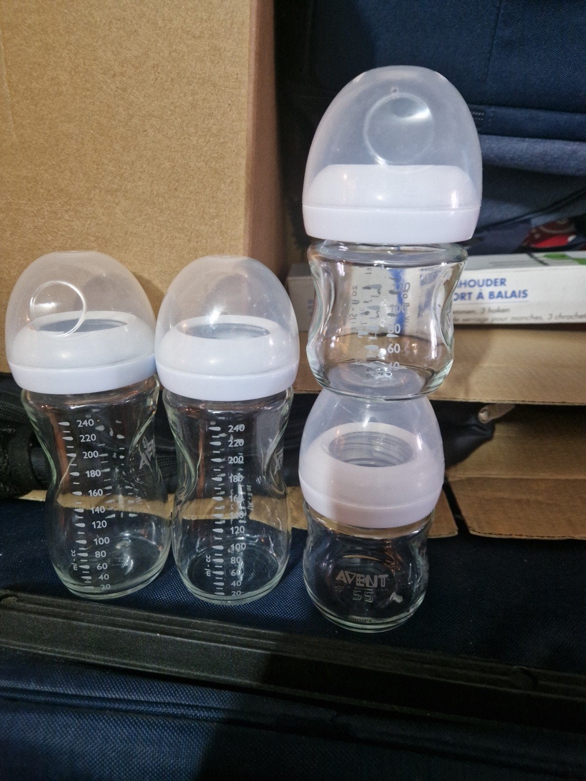 Avent-flessen 120 en 240 ml, Ophalen