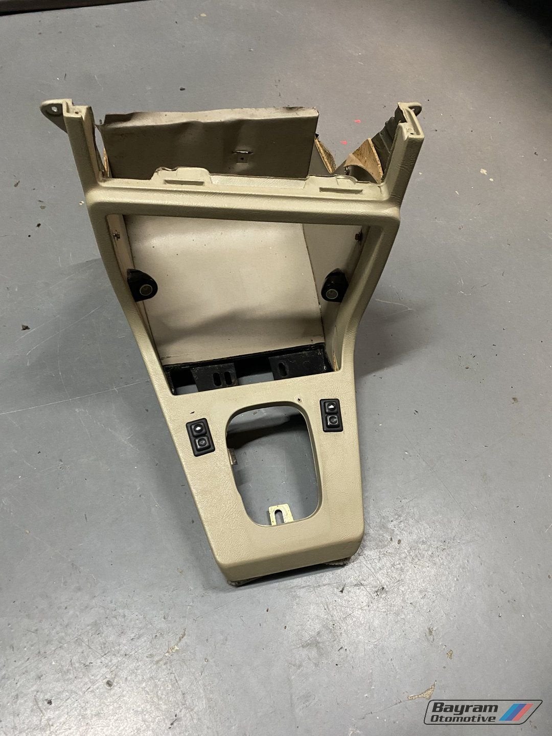 Bmw E28 middenconsole beige creme 5-serie console, Gebruikt, -, -, Ophalen of Verzenden