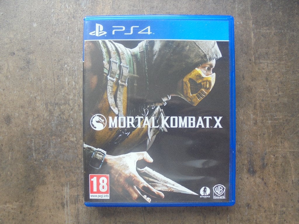 Mortal Kombat X voor PS4 (zie foto's), Games en Spelcomputers, Games | Sony PlayStation 4, Gebruikt, Vanaf 18 jaar, Vechten, 1 speler