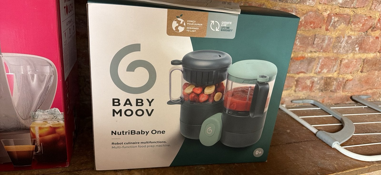Nutribaby one, Ophalen, Gebruikt, Stoomfunctie, Babymoov
