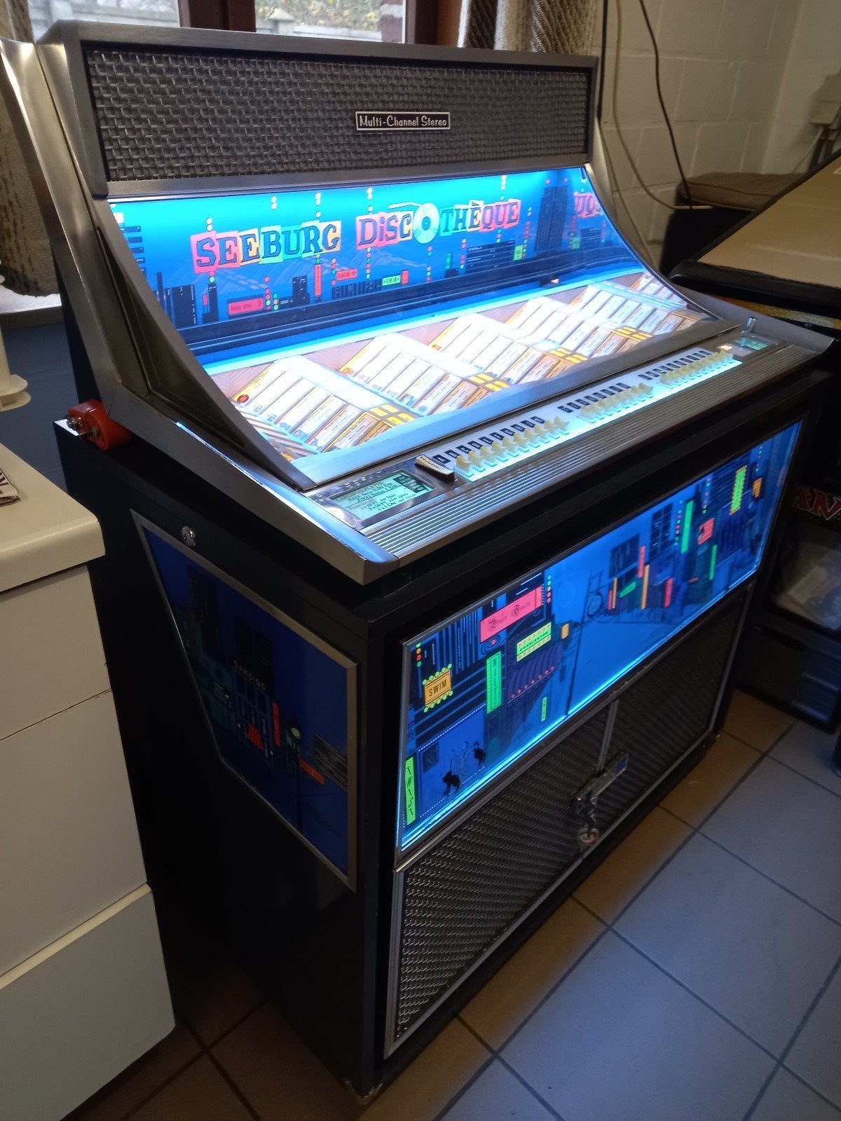 jukebox, Enlèvement, Seeburg