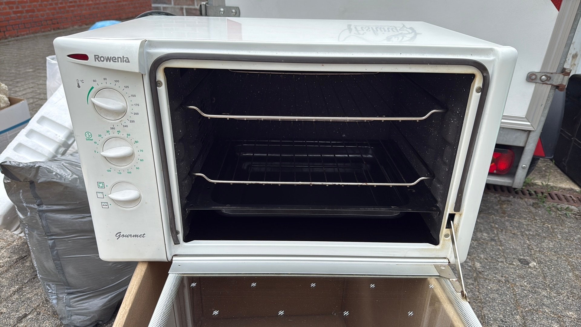 Bakoven met boven grill functie, Enlèvement, Utilisé