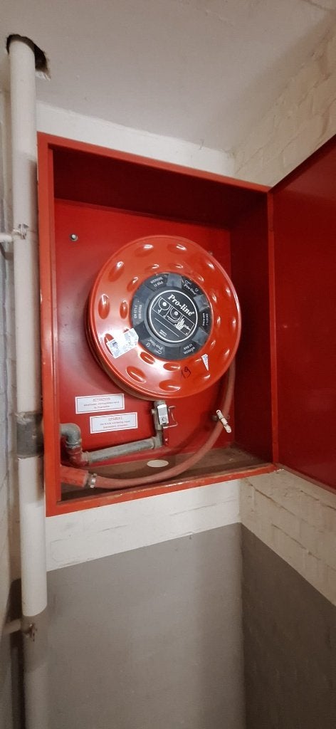 Dévidoires incendie, Enlèvement, Comme neuf