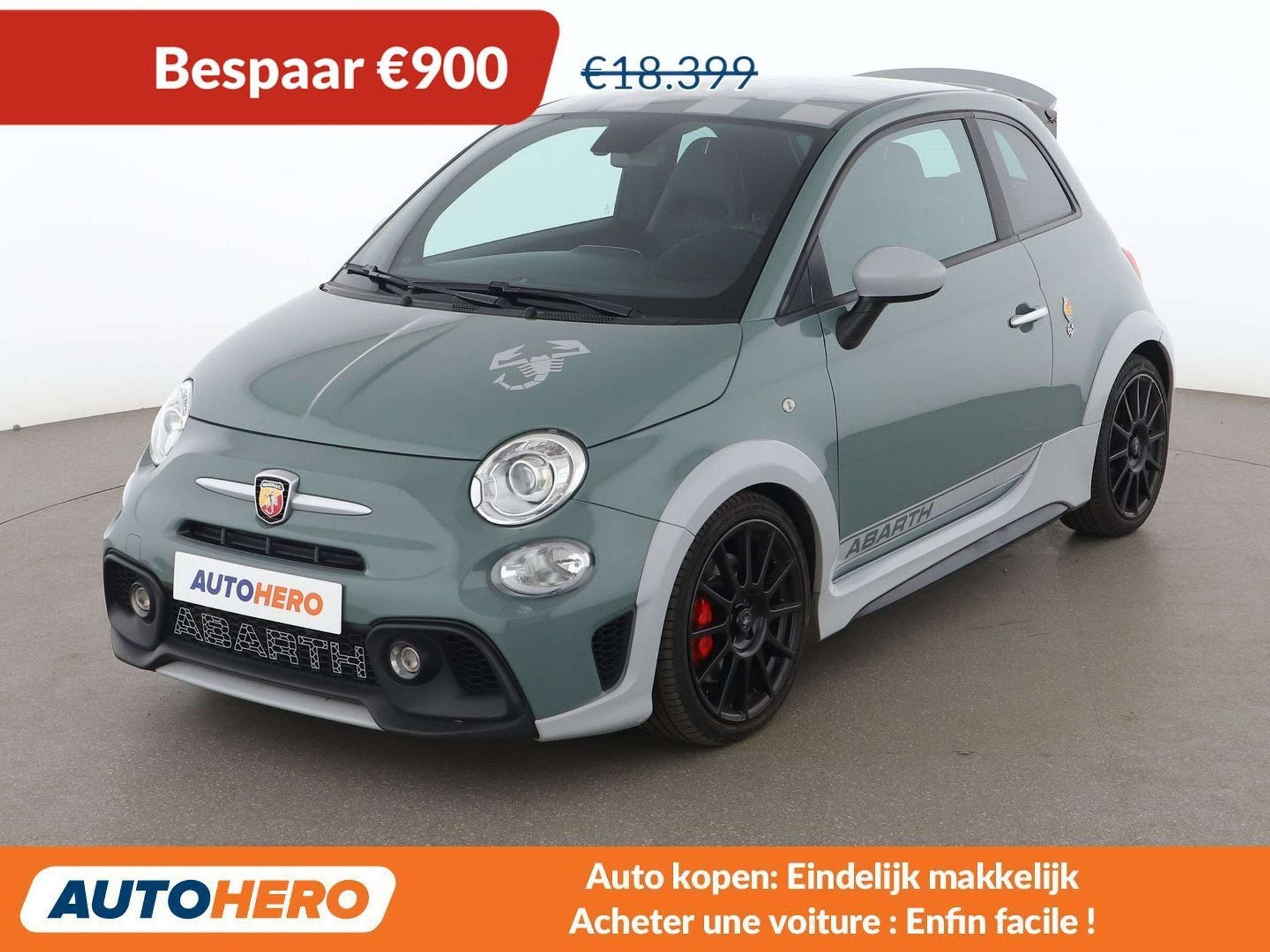 Abarth 695 1.4 Turbo 70th Anniversario (bj 2020, automaat), Auto's, 4 zetels, https://public.car-pass.be/vhr/56147816-ec89-41f2-8b67-bdae7229ba3e