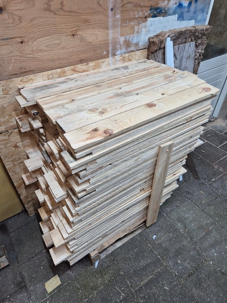 Houten plankjes (Hobby) (tuin) (zomer), Neuf, Épicéa, Moins de 200 cm, Planche