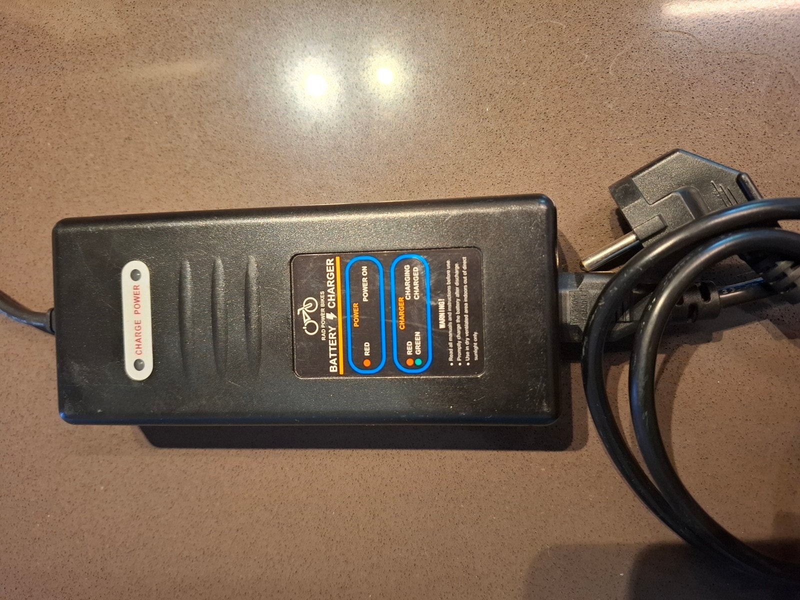 Oplader 54,6V 2A - RadPowerBike, Ophalen of Verzenden, Gebruikt, Elektrische fiets, Kunshan
