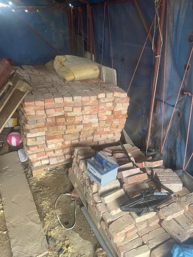 Baksteen boerkes, Doe-het-zelf en Bouw, Ophalen, Gebruikt, Bakstenen