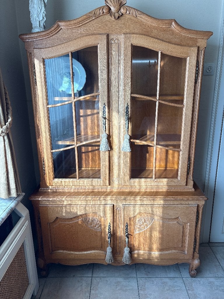 Kast, Avec porte(s), 25 à 50 cm, Utilisé, Chêne