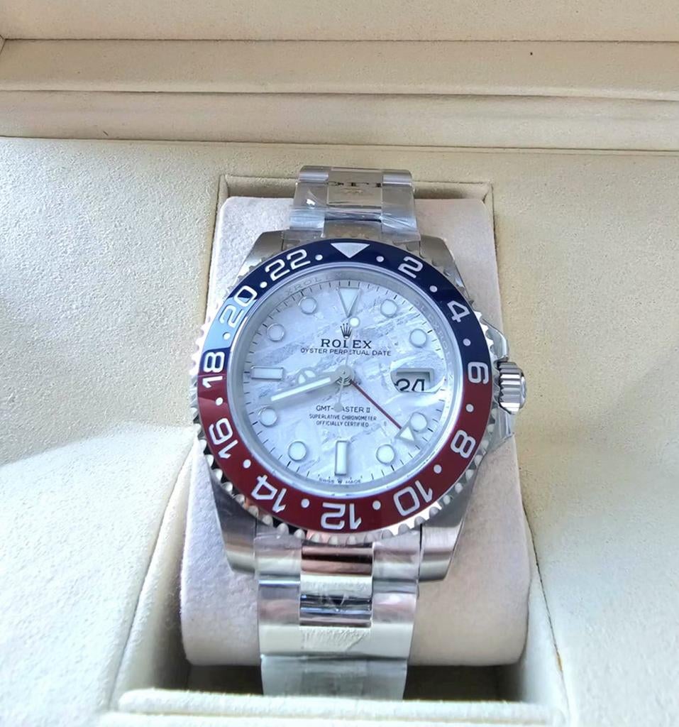 Rolex GMT Master II Meteorite 126719BLRO, Handtassen en Accessoires, Horloges | Heren, Ophalen of Verzenden, Nieuw, Rolex