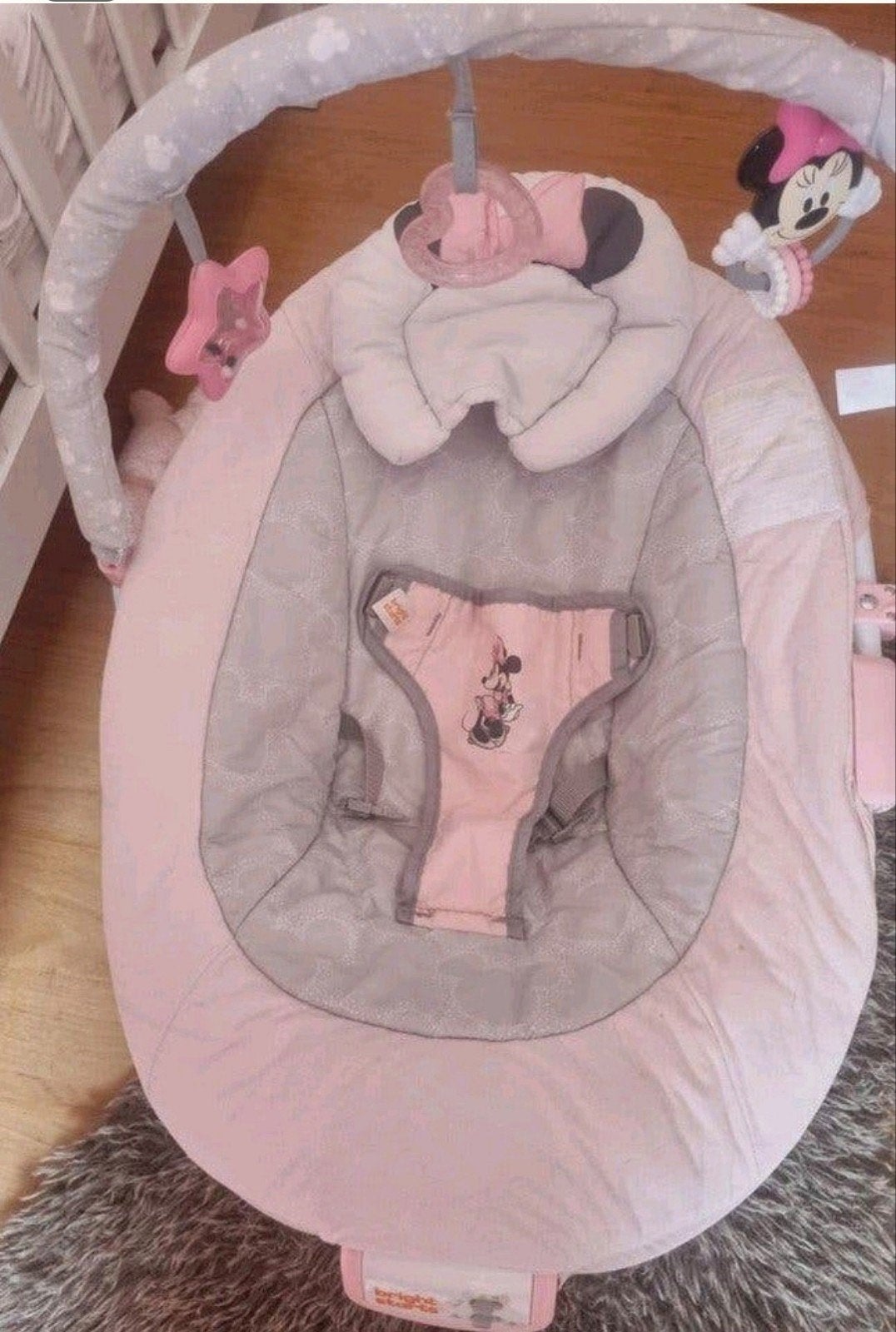 minnie mouse baby wipstoel., Enlèvement ou Envoi, Chaise rebondissante