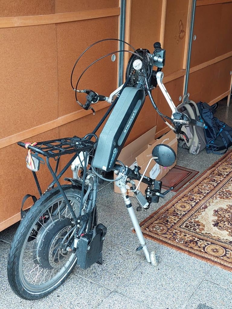 Handbike elektrisch voorzetwiel, Enlèvement, Utilisé, Stricker