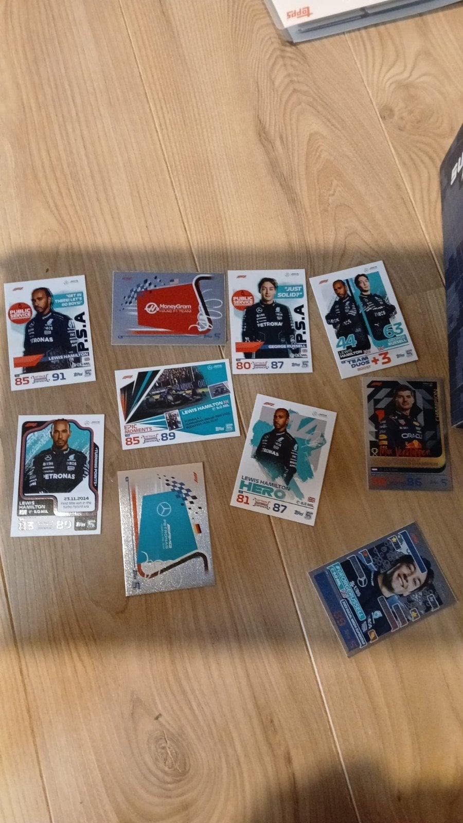 f1 kaartjes topps 2024, Enlèvement, Comme neuf, Plusieurs images