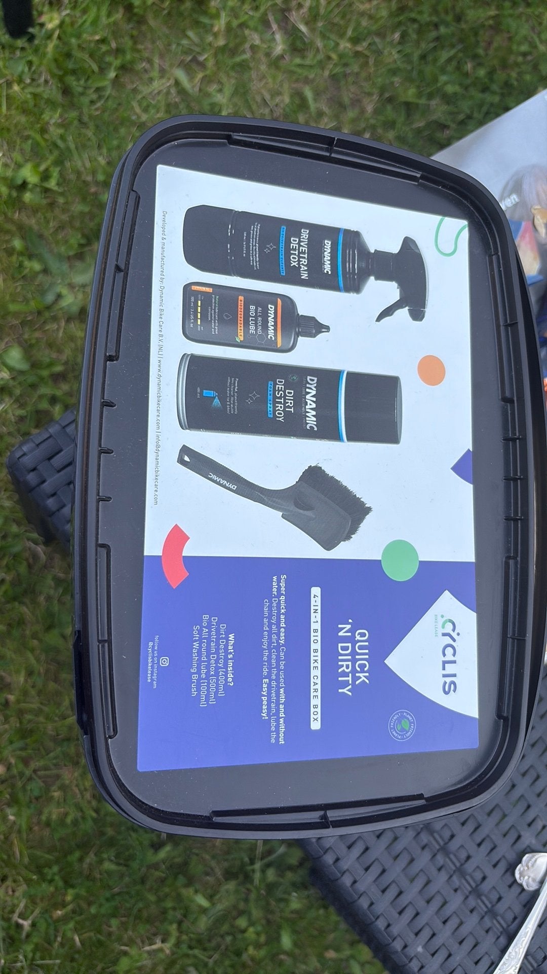 Fiets schoonmaak set, Ophalen, Zo goed als nieuw