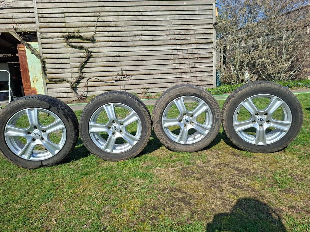 4 alu velgen 6.5x16. 5105, Enlèvement, Pneus été, Jante(s)