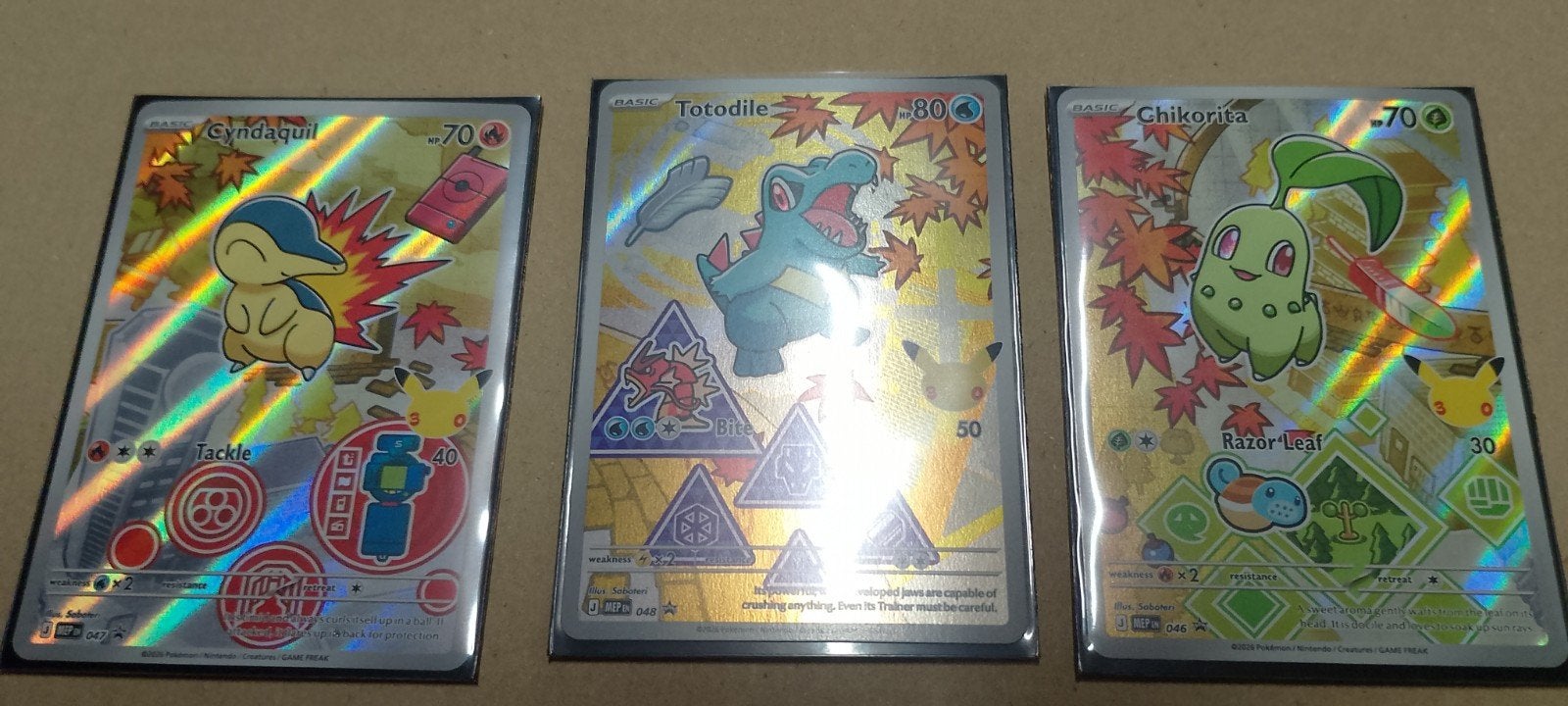 Pokemon first partner illustration series 2 johto starters, Ophalen