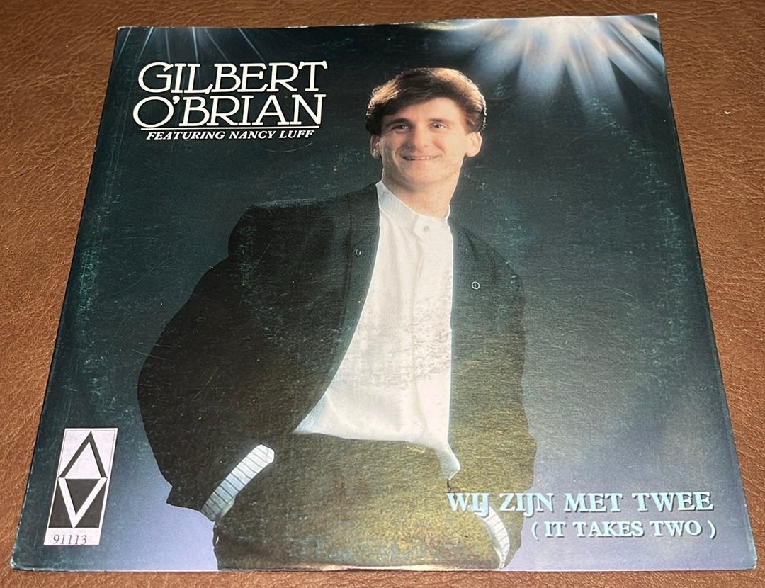 Gilbert O'Brian Ft. Nancy Luff ‎– Wij Zijn Met Twee - 7” vin, Cd's en Dvd's, Vinyl | Nederlandstalig, Ophalen of Verzenden, Gebruikt